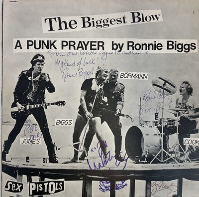 Lot 1856 - THE SEX PISTOLS; 'The Biggest Blow' A Punk...