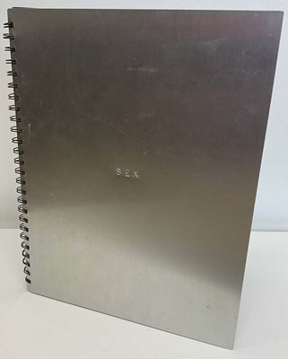 Lot 1857 - MADONNA; the famous 'Sex' book with aluminium...