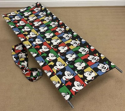 Lot 1927 - MICKEY MOUSE; a vintage sun lounger with three...