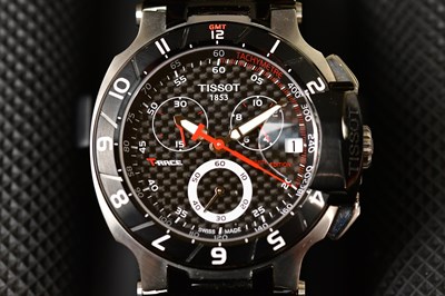 Lot 1836 - TISSOT; a limited edition MotoGP wristwatch,...