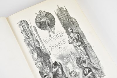 Lot 71 - SCOTT (SIR W), THE WAVERLEY NOVELS, 12 vols,...
