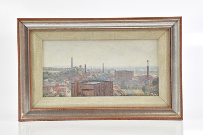 Lot 1754 - HELEN CLAPCOTT; watercolour, 'Wood Station',...