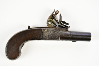 Lot 1471 - PARKING; a 19th century .40 bore flintlock...