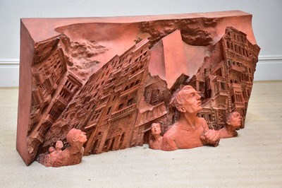 Lot 1776 - PAUL DAY (born 1967); a terracotta effect...