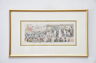 Lot 1524 - AFTER GEORGE CRUIKSHANK (1792-1878); coloured...