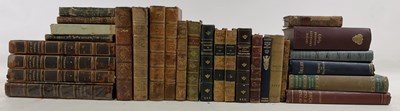 Lot 314 - A quantity of 19th century, and later, leather...