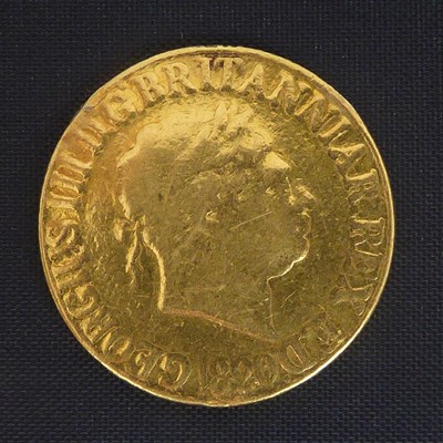 Lot 698 - A George III George and Dragon full sovereign,...
