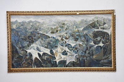 Lot 1823 - HAZEL TITHERLEY (born 1935); oil on board,...