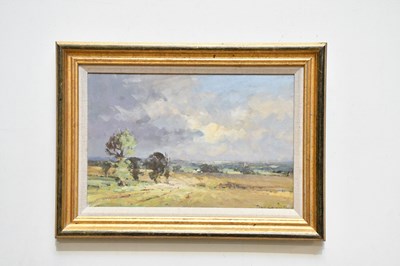 Lot 1811 - JAMES LONGUEVILLE PS PBSA (born 1942), oil on...