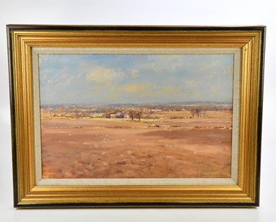 Lot 1812 - JAMES LONGUEVILLE PS PBSA (born 1942), oil on...