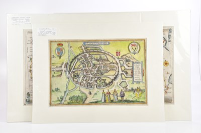 Lot 1517 - BRAUN & HOGENBERG; a 16th century hand...