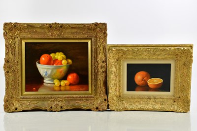 Lot 1621 - ERIK W GLEAVE (1916-1995); two oils on board,...