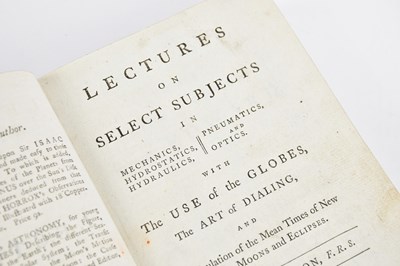 Lot 24 - FERGUSON (J), LECTURES ON SELECT SUBJECTS, in...