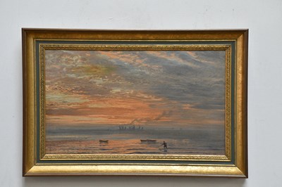 Lot 1694 - HENRY MOORE RA RWS (1831-1895); oil on canvas,...