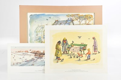 Lot 1695 - ALBIN TROWSKI (Polish, 1919-2012); three...