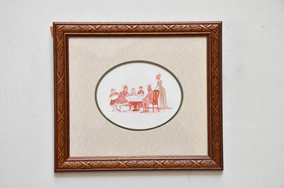 Lot 1750 - FRANCES LENNON (1912-2015); watercolour, 'Tea...