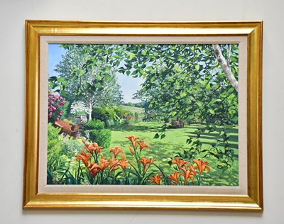 Lot 1819 - FRANCES ST CLAIR MILLER; oil on canvas, rural...