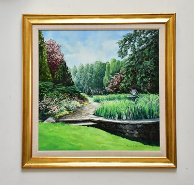 Lot 1820 - FRANCIS ST CLAIR MILLER; oil on canvas, rural...