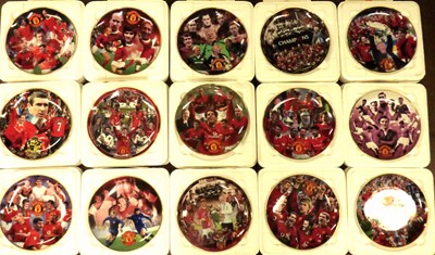 Lot 244 - DANBURY MINT; a group of sixteen Manchester...