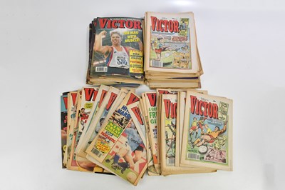 Lot 1493 - VICTOR; a large collection of assorted comics.