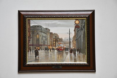 Lot 1822 - STEVEN SCHOLES (born 1952); oil on board,...