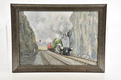 Lot 1630 - JOHN L CHAPMAN (born 1946); acrylic, 60019...
