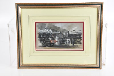 Lot 1632 - JOHN L CHAPMAN (born 1946); gouache, 'Black 5S...
