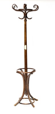 Lot 39 - An early 20th century freestanding bentwood...
