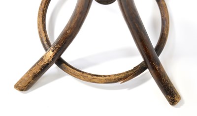 Lot 39 - An early 20th century freestanding bentwood...