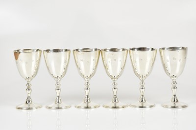 Lot 268 - COURTMAN SILVER LTD; a set of six Elizabeth II...