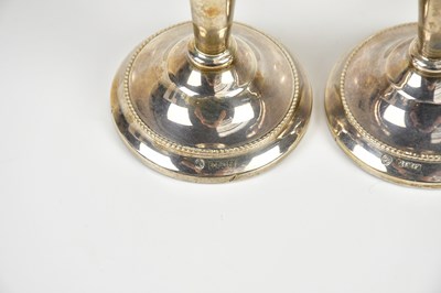 Lot 37 - A pair of Elizabeth II hallmarked silver...