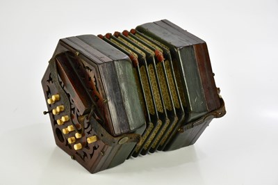 Lot 1536 - C. JONES; a19th century rosewood twenty-three...