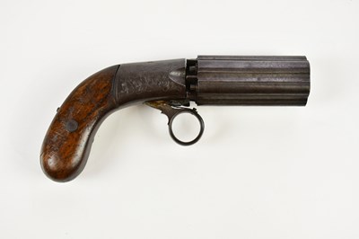 Lot 1442 - J. R. COOPER; a 19th century .400 six shot...