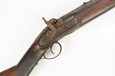 Lot 1445 - A 19th century 10 bore percussion cap sporting...