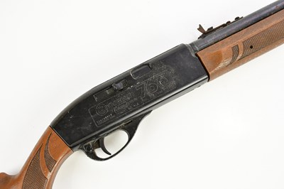 Lot 1482 - CROSMAN AIR GUNS; a .22 pump action repeating...