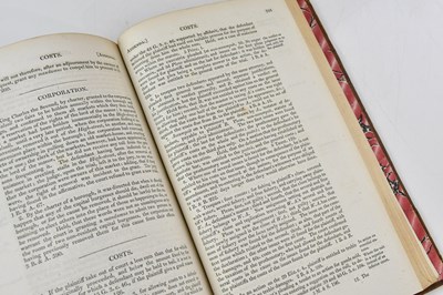 Lot 68 - HAMMOND (A), A DIGEST OF THE LAWS OF ENGLAND,...