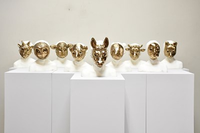 Lot 1 - CHARMING BAKER (b.1964); a set of nine (white)...