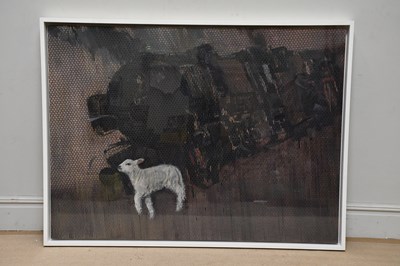 Lot 589 - CHARMING BAKER (born 1964); oil on linen,...