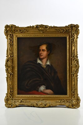 Lot 1696 - UNATTRIBUTED; oil on canvas, portrait of Lord...