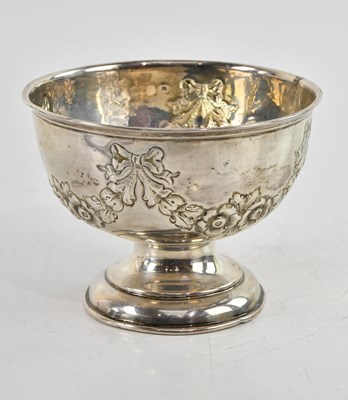 Lot 430 - An Edward VII hallmarked silver footed bowl,...