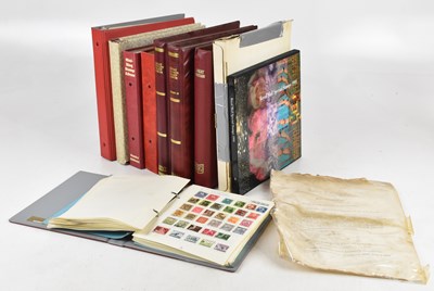 Lot 329 - WORLD STAMPS; collection in seven albums...