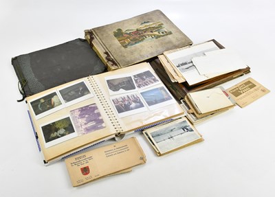 Lot 1646 - A collection of military related photographs...