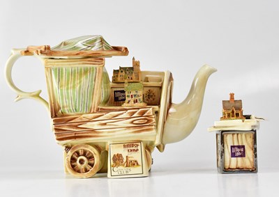 Lot 252 - PAUL CARDEW; a large novelty teapot 'Lilliput...