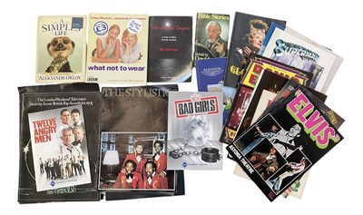 Lot 377 - A quantity of signed books and programmes...