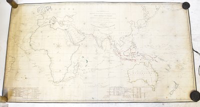 Lot 265 - NORIE, JOHN WILLIAM; a linen-backed wall map...
