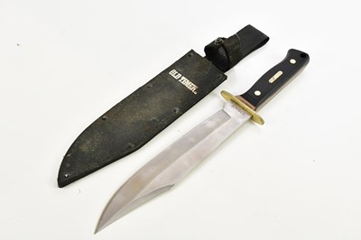 Lot 1388 - OLD TIMER; a Schrade Bowie knife, serial no....