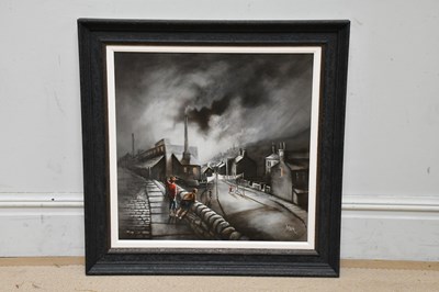 Lot 1733 - BOB BARKER (born 1954); giclee on board, 'Run...