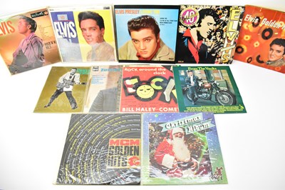 Lot 589 - ROCK AND ROLL; eleven records comprising...