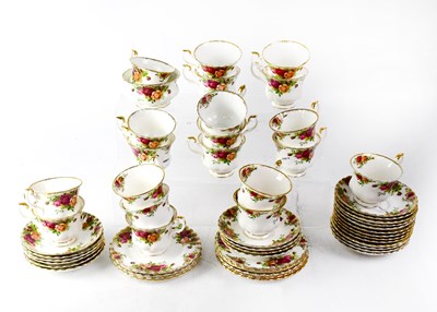 Lot 316 - ROYAL ALBERT; a quantity of tea ware to...