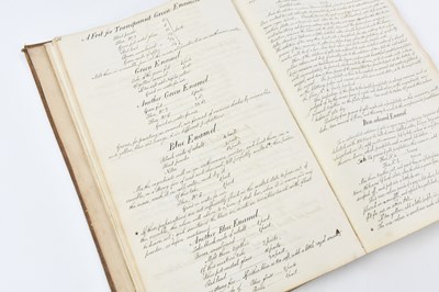 Lot 46 - An early 19th century and later hand written...